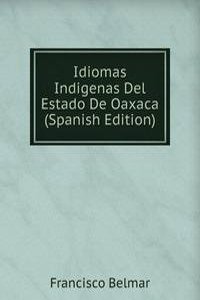 Idiomas Indigenas Del Estado De Oaxaca (Spanish Edition)