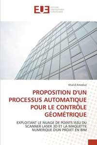 Proposition d'Un Processus Automatique Pour Le Contrôle Géométrique