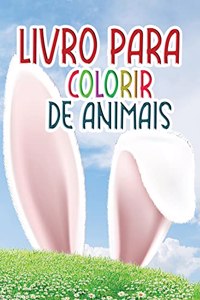 Livro para colorir de animais