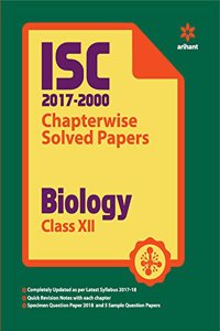 ISC Chapterwise Solved Papers Biology for Class 12