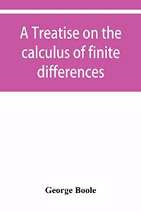 treatise on the calculus of finite differences