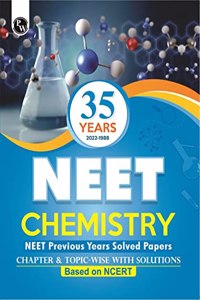 Physics Wallah NEET 35 Years Chemistry - Previous Years Solved Papers (Chapter & Topic-Wise with Solutions) (2022-1988) (NEET PYQs)