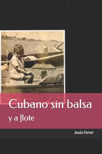 Cubano sin balsa y a flote
