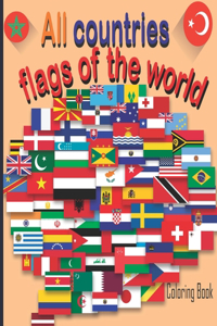 All countries flags of the world Coloring Book