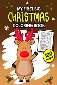 My First Big Christmas Coloring Book