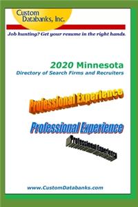 2020 Minnesota Directory of Search Firms and Recruiters