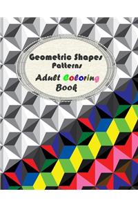 Geometric Shapes Patterns - Adult Coloring
