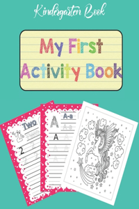 Kindergarten book My first activity book