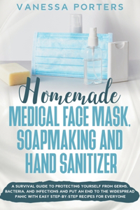 Homemade Medical Face Mask, Soapmaking and Hand Sanitizer