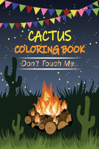 Cactus Coloring Book