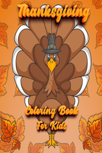 Thanksgiving Coloring Book For Kids