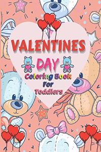 Valentines Day Coloring Book For Toddlers