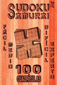 Sudoku Samurai, 100 Cuadrículas, Fácil, Medio, Difícil y Experto