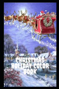 Christmas Holiday Color Book