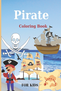 Pirate Coloring Book for Kids