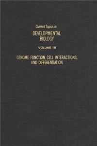 Current Topics Developmental Biology V18