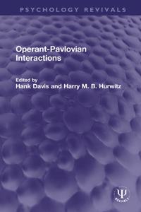 Operant-Pavlovian Interactions