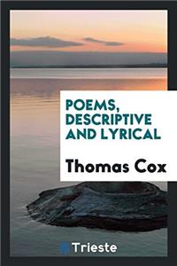 Poems, Descriptive and Lyrical