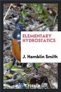 Elementary Hydrostatics