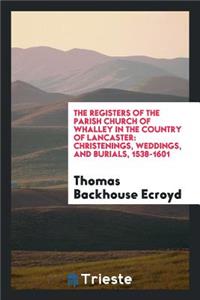 Lancashire Parish Register Society: Publications
