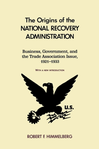 Origins of the National Recovery Administration