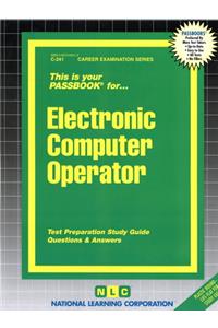 Electronic Computer Operator