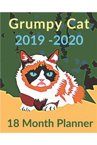 Grumpy Cat 2019 - 2020 18 Month Planner