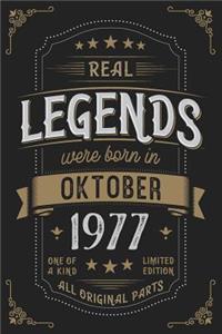 Real Legends were born in Oktober 1977