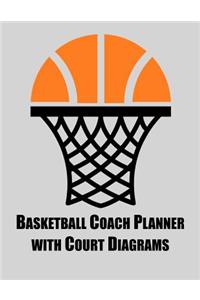 Basketball Coach Planner with Court Diagrams