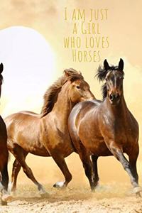I am just a girl who loves Horses