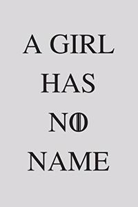 A Girl Has No Name