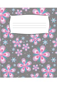 FLORAL Composition Notebook