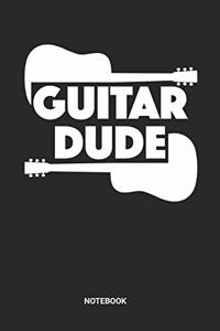 Guitar Dude Notebook