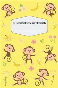 Monkey Composition Notebook
