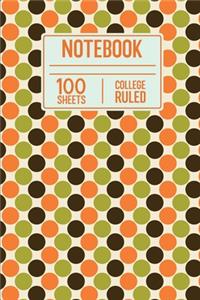 Notebook 100 Sheets College Ruled