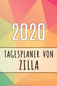 2020 Tagesplaner von Zilla