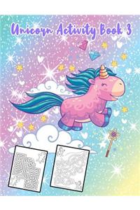 Unicorn Activity Book 3