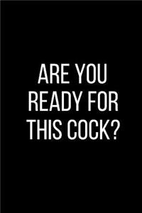 Are You Ready For This Cock?