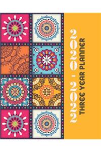 2020-2022 Three Year Planner