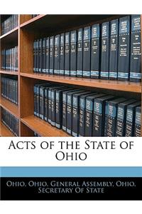 Acts of the State of Ohio