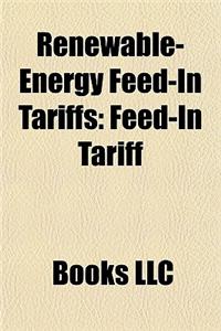 Renewable-Energy Feed-In Tariffs
