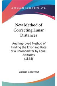 New Method of Correcting Lunar Distances