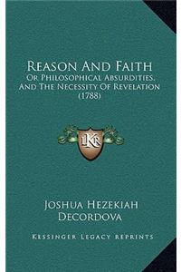 Reason And Faith