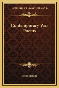 Contemporary War Poems