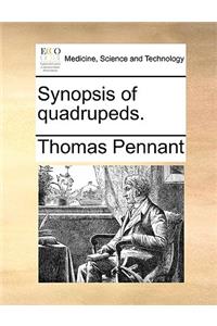 Synopsis of Quadrupeds.