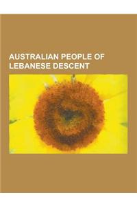 Australian People of Lebanese Descent