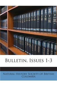 Bulletin, Issues 1-3