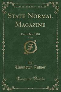 State Normal Magazine, Vol. 15