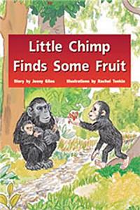 Little Chimp Finds Some Fruit