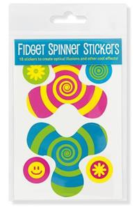 Fidget Spinner Stickers Neon